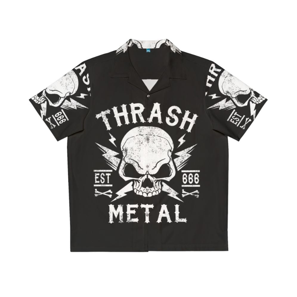 Thrash Metal Hawaiian Shirt for Metal Fans