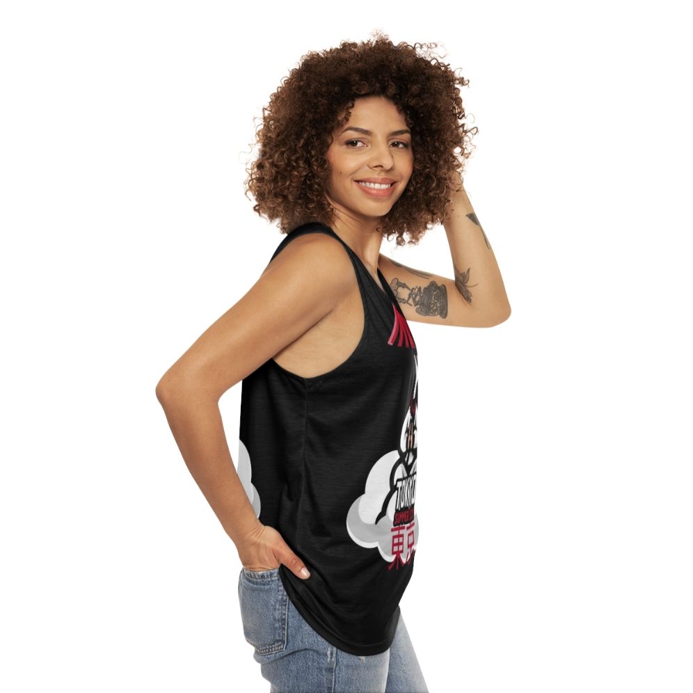 Tokyo 2021 Olympic Summer Unisex Tank Top - women side