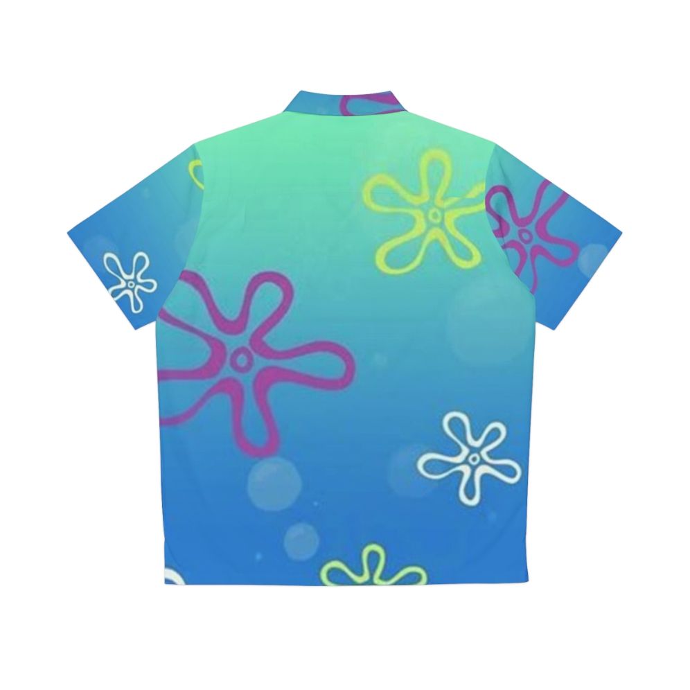 Spongebob Squarepants Hawaiian Shirt featuring Bikini Bottom characters - Back