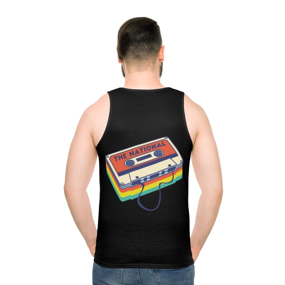 The National Band Logo Unisex Tank Top - men back