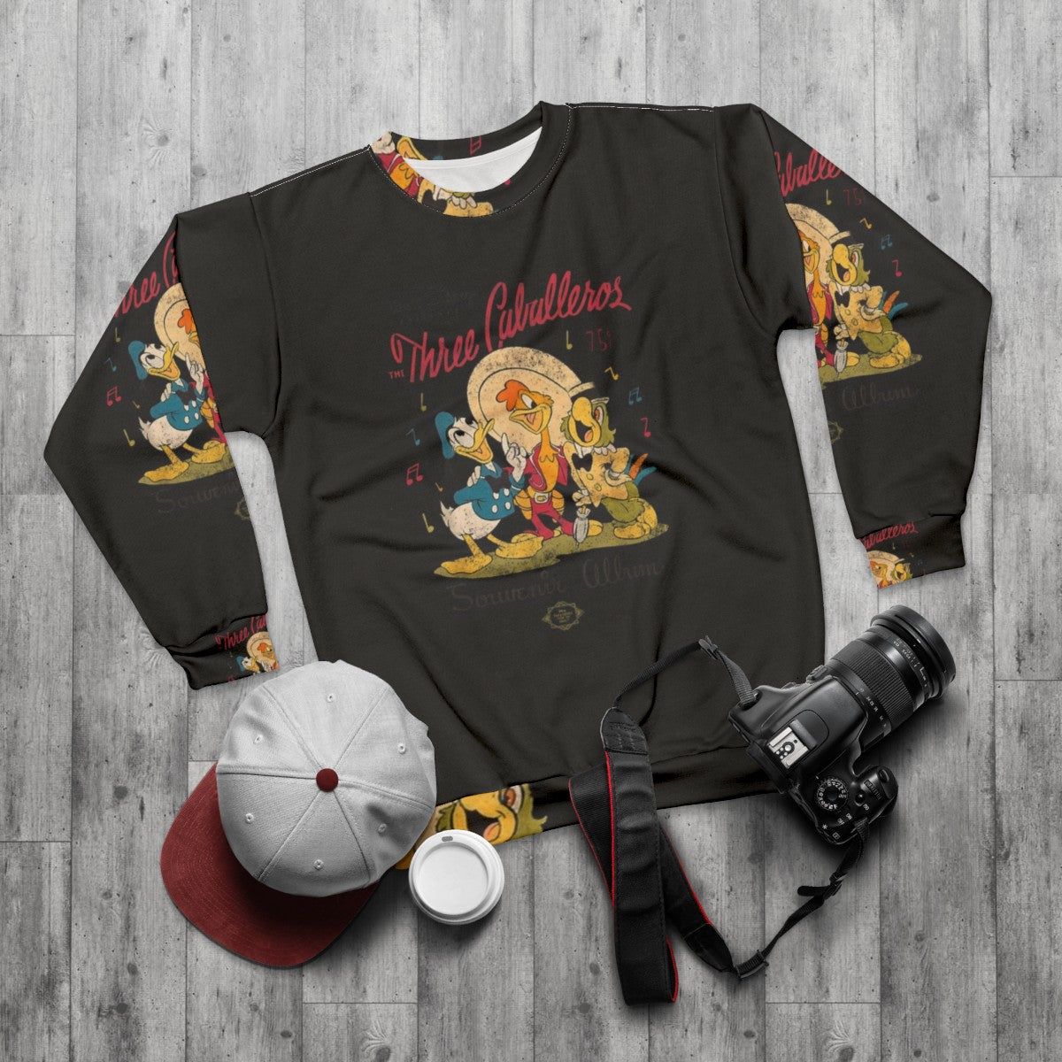 The Three Caballeros Disney Sweatshirt - flat lay