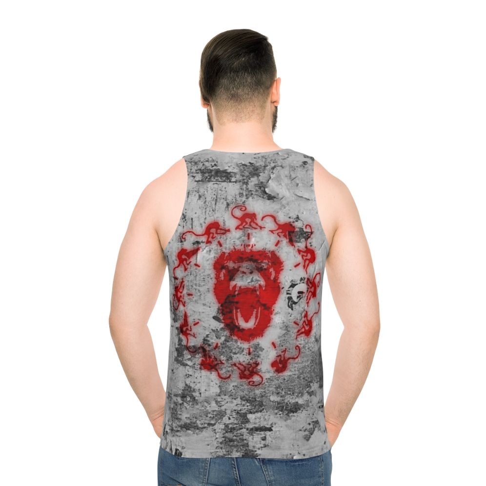 12 Monkeys movie unisex tank top - men back