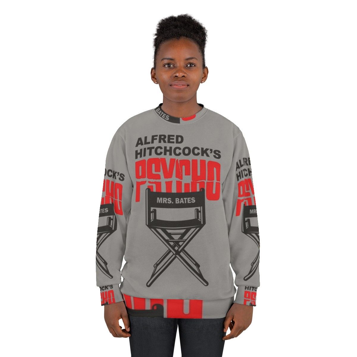 Alfred Hitchcock's Psycho movie suspense film men's sweatshirt - women