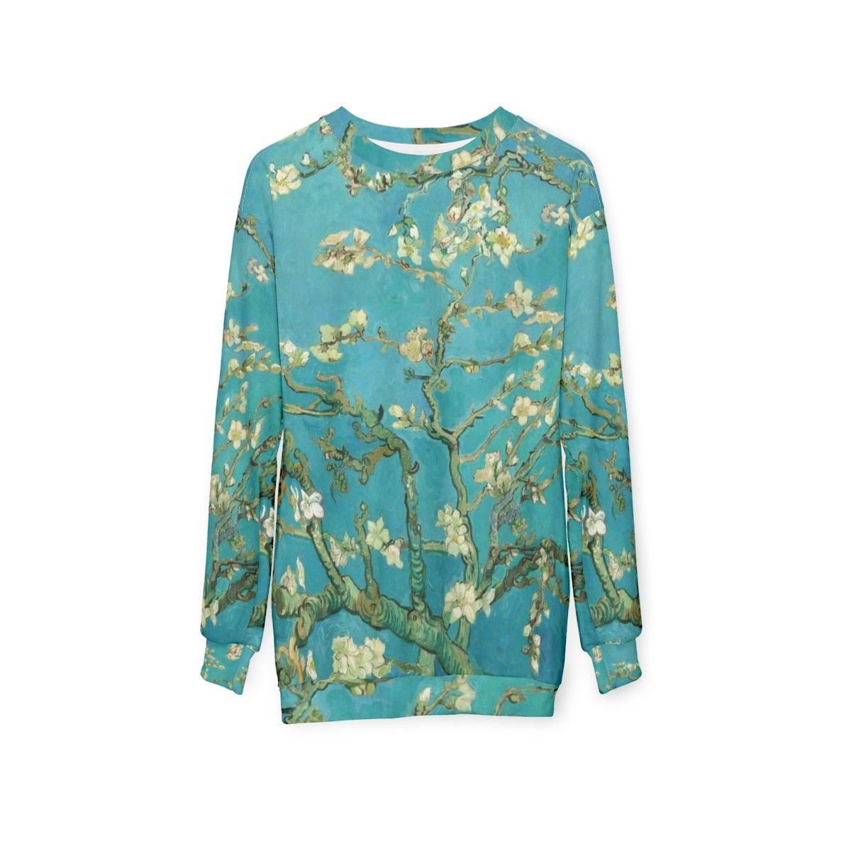 Almond blossoms by Vincent Van Gogh Impressionist art sweatshirt - hanging