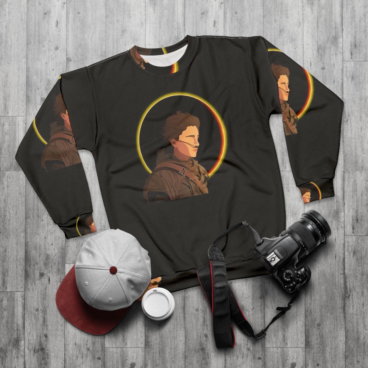 Poul Atreides Dune Movie Sweatshirt - flat lay