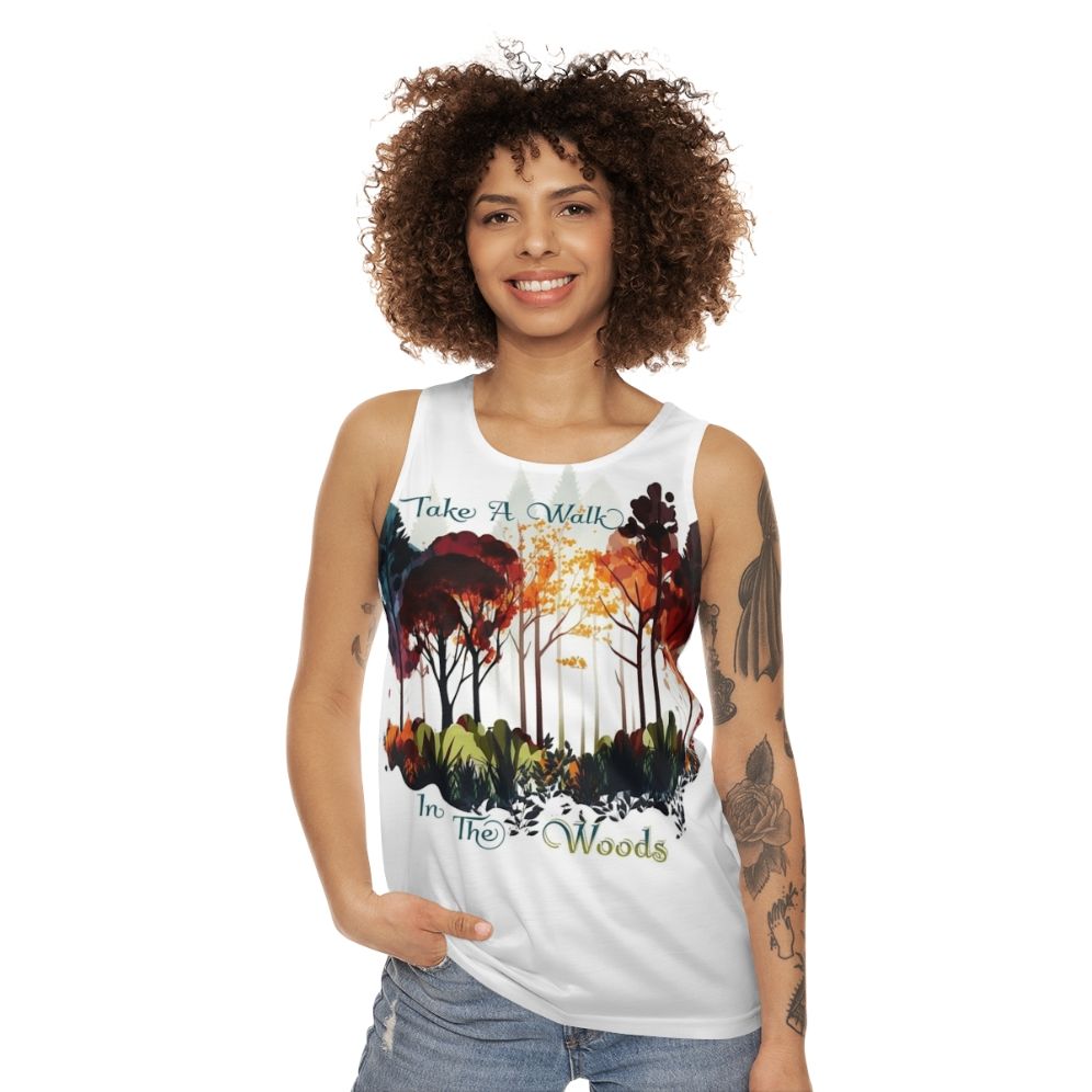 Unisex Nature-Inspired Tank Top - women