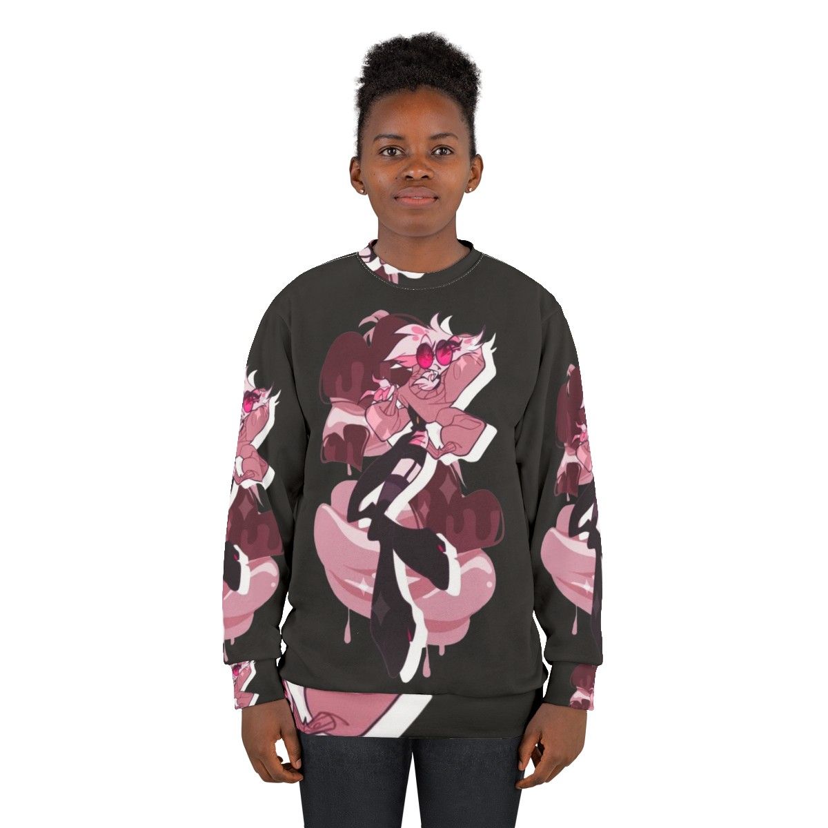 Hazbin Hotel Angel Dust Sweatshirt - women