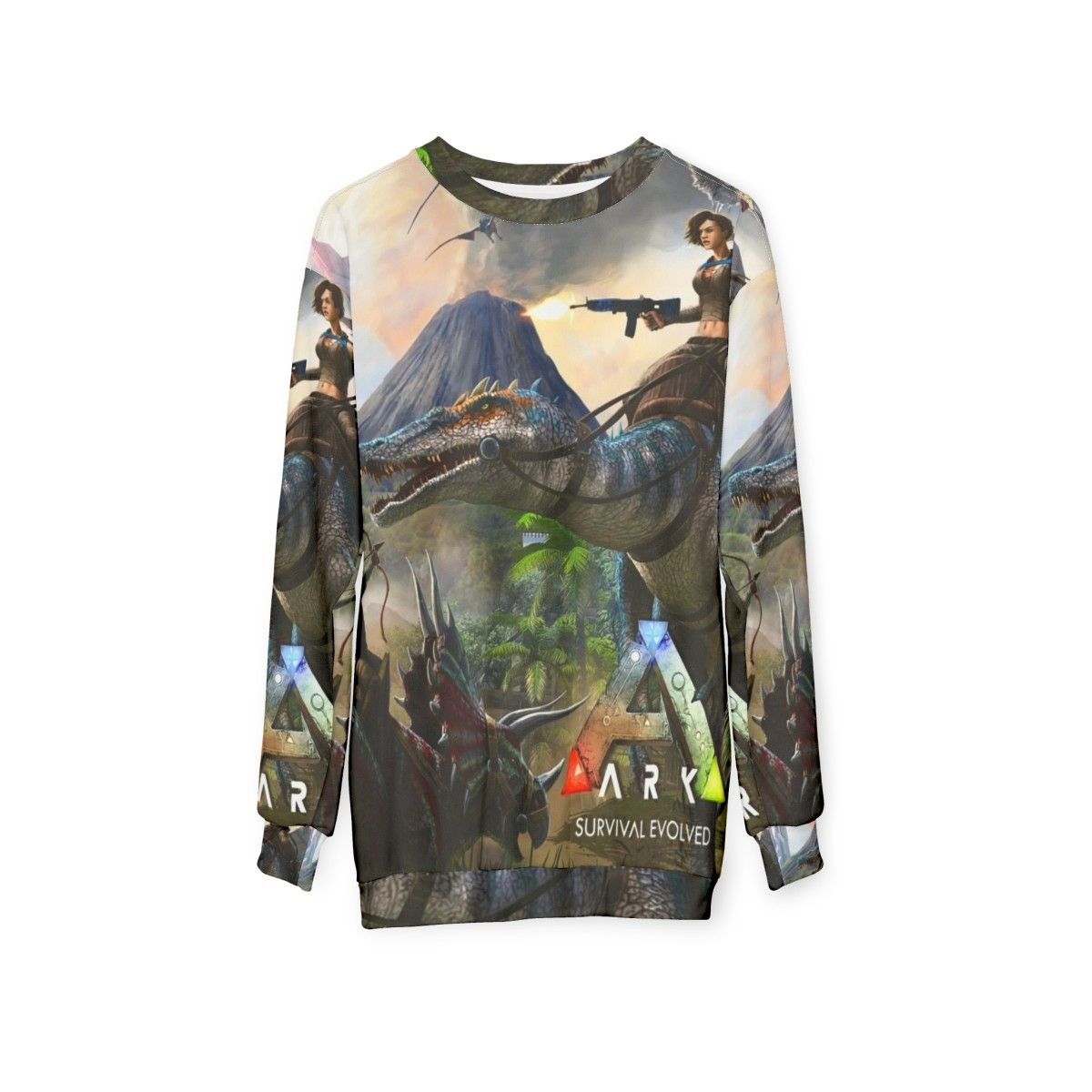 Ark Survival Evolved Gaming Sweatshirt - hanging