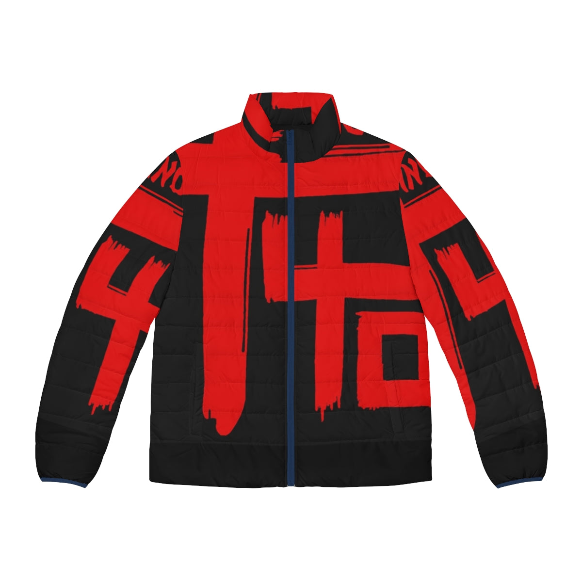 Indochine Logo Puffer Jacket for Music Fans