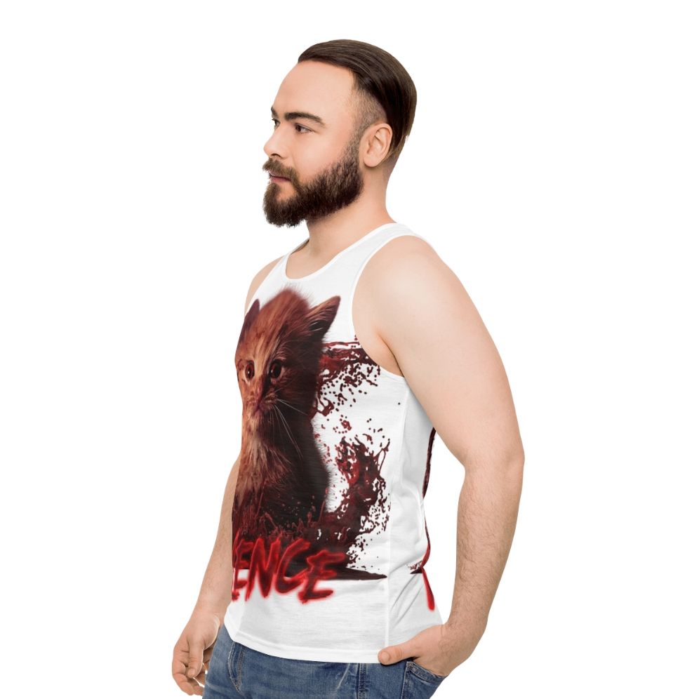 Violence Unisex Tank Top - men side