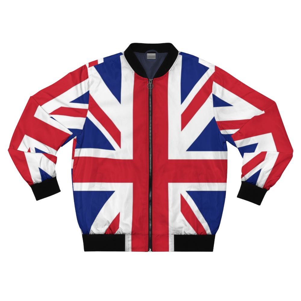 Union Jack flag design bomber jacket