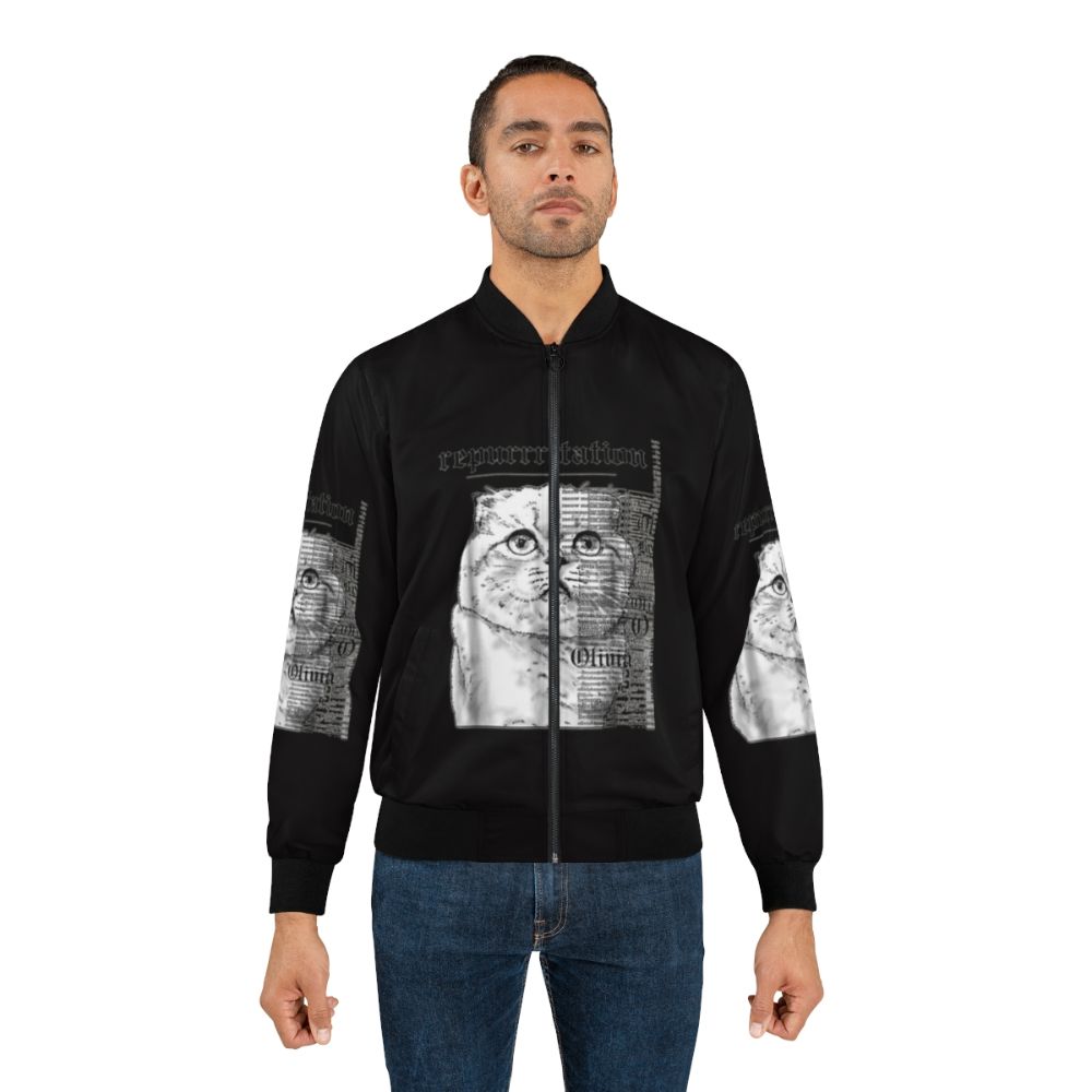 Taylor Swift inspired cat bomber jacket for men - Lifestyle