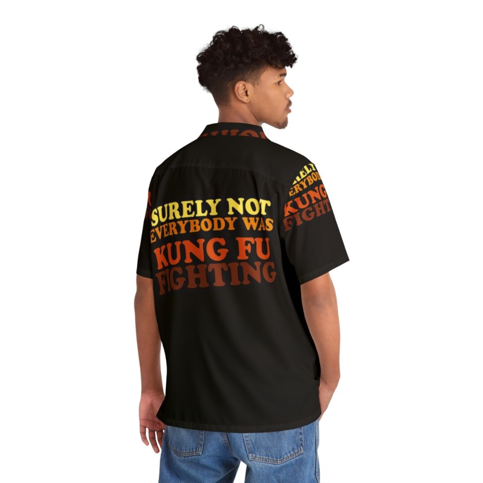 Vintage-inspired "Surely Not Everybody Was Kung Fu Fighting" Hawaiian Shirt - People Back