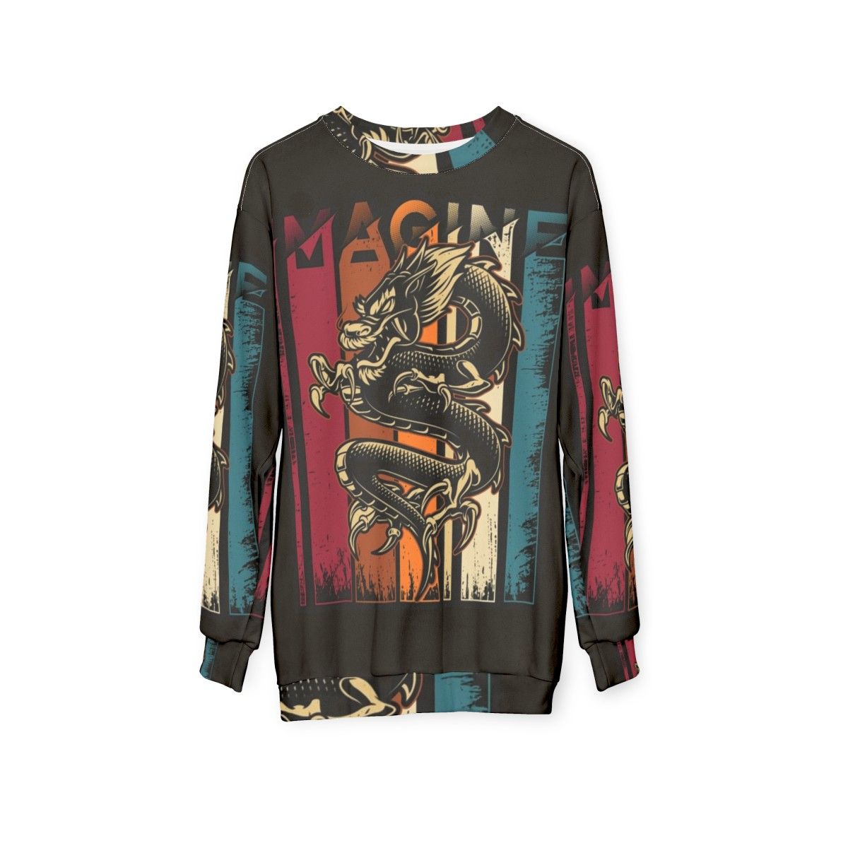 Imagine Dragons vintage cool art sweatshirt - hanging