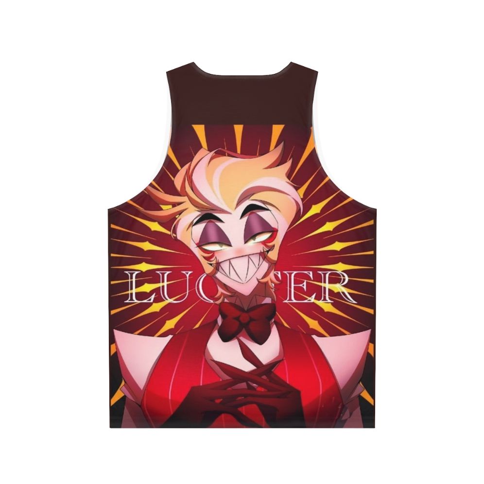 Hazbin Hotel Lucifer Morningstar Unisex Tank Top - Back