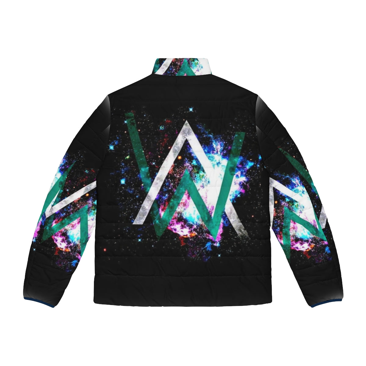 Alan Walker Puffer Jacket - Stylish Outerwear for EDM Fans - Back