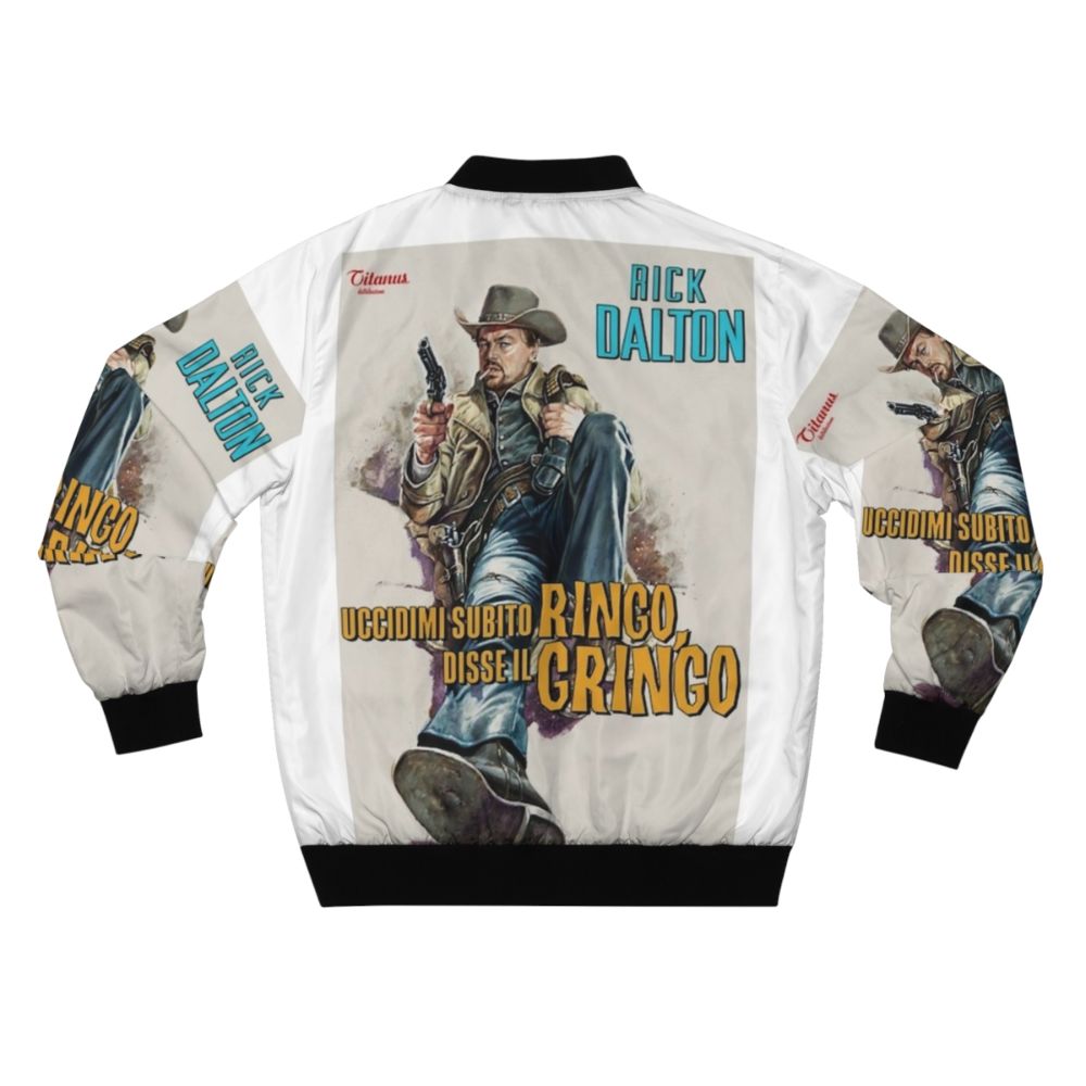 Once Upon a Time in Hollywood Tarantino Bomber Jacket with Leonardo DiCaprio - Back