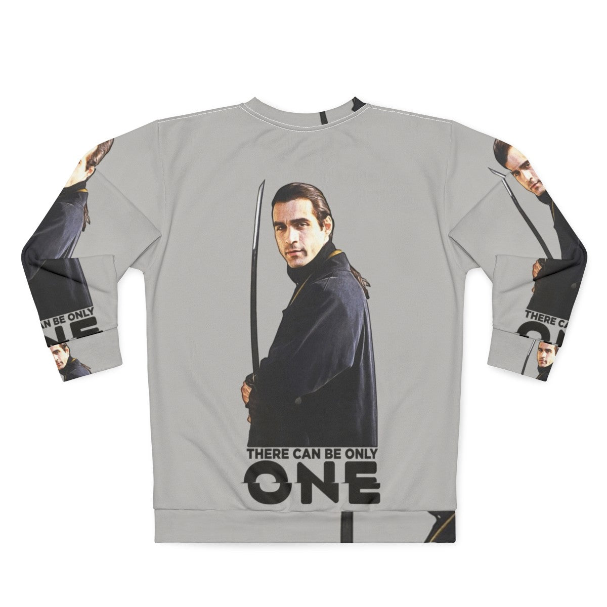 Highlander 'There Can Be Only One' Men's Sweatshirt - Back