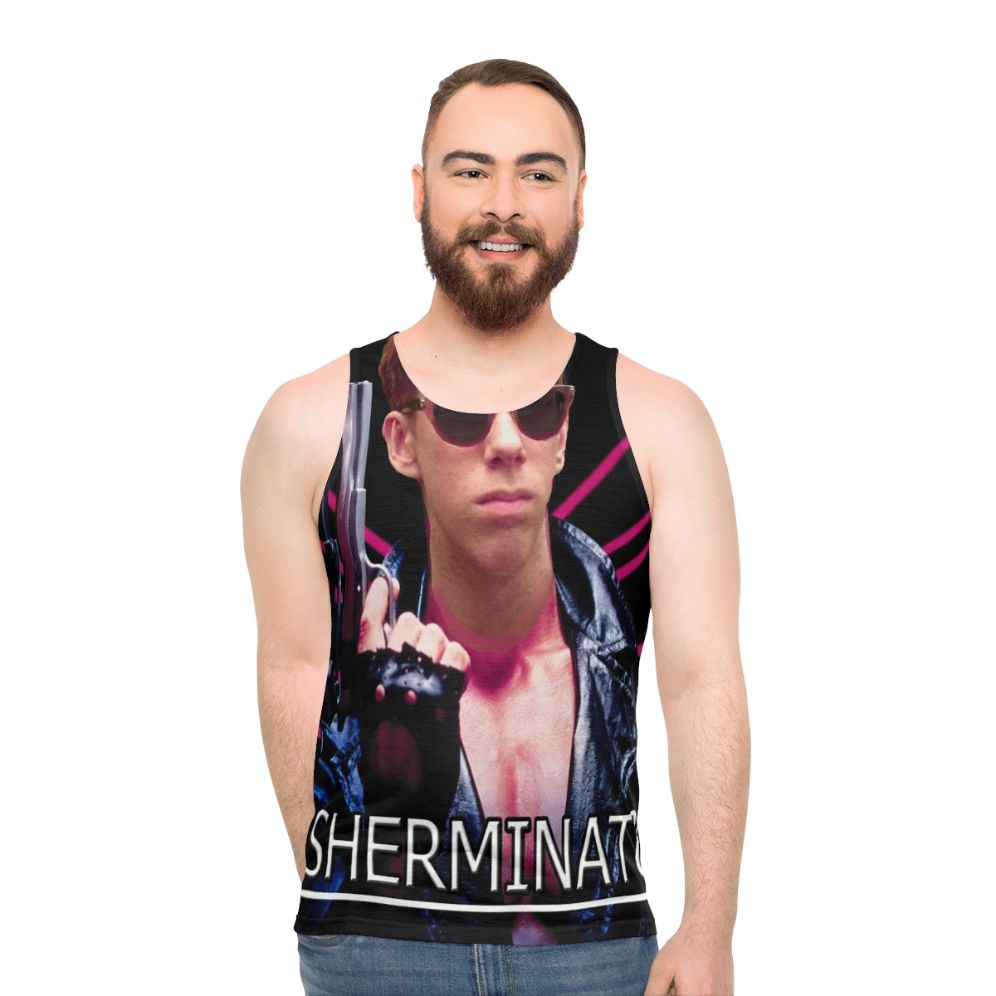 Sherminator Unisex Tank Top - men