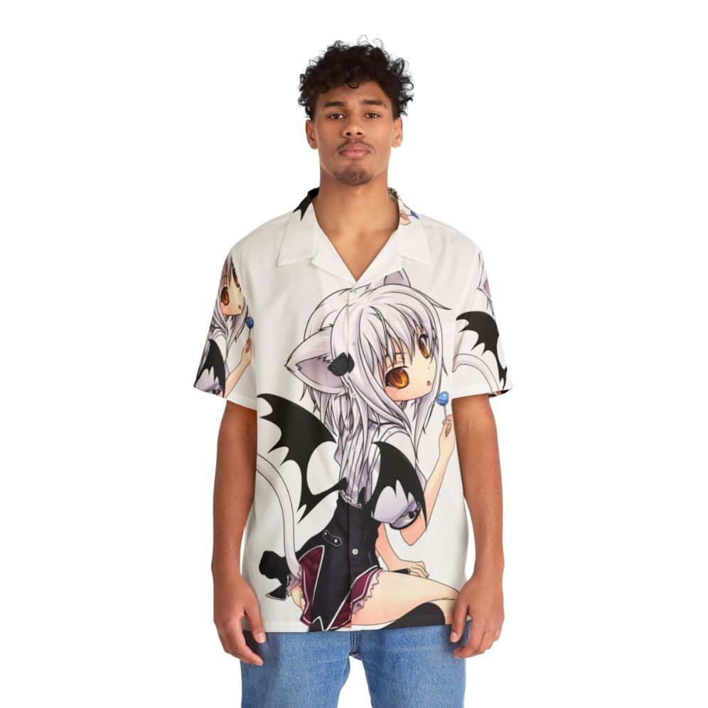 High School DxD Koneko Toujou Anime Hawaiian Shirt - People Front