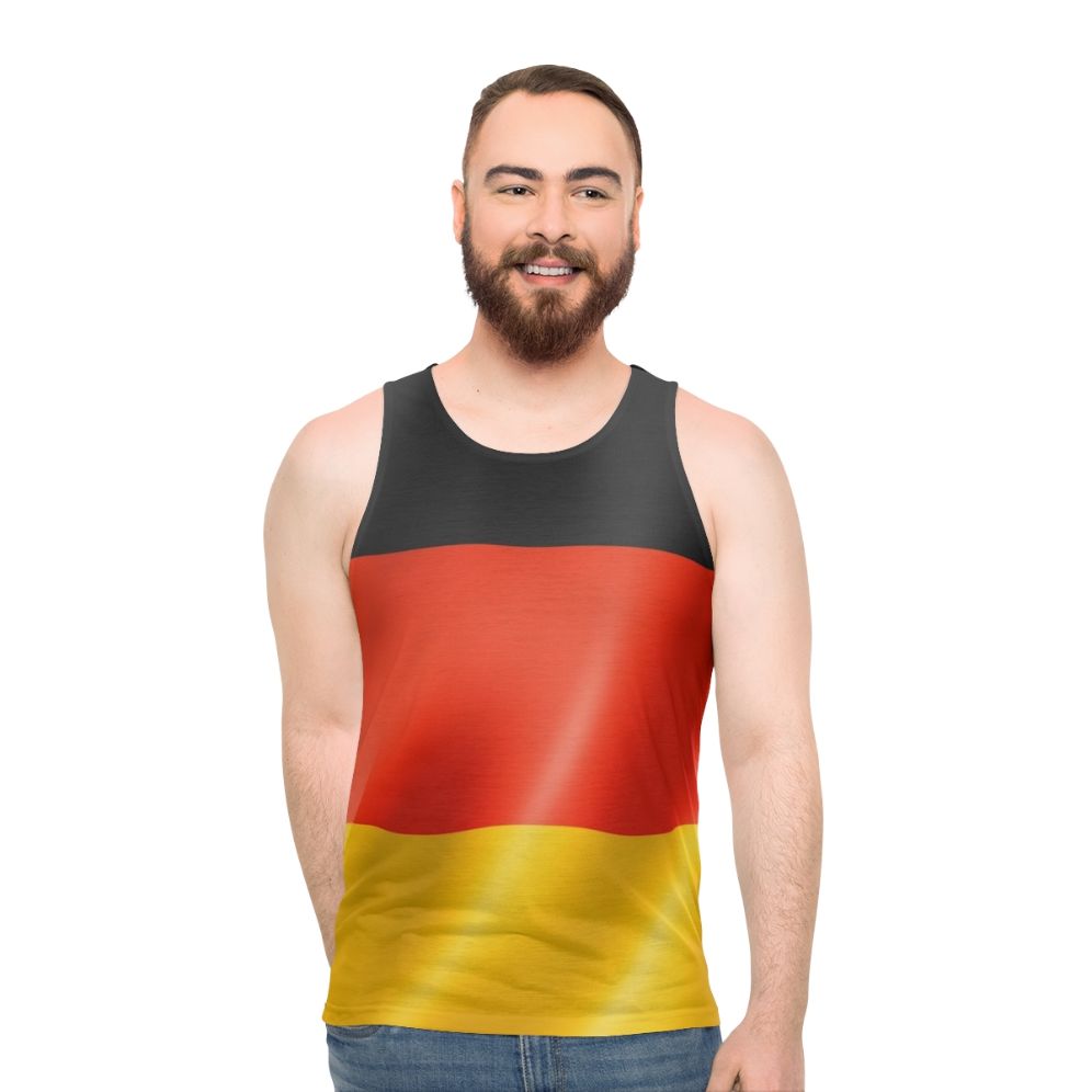 German Flag Unisex Tank Top - men