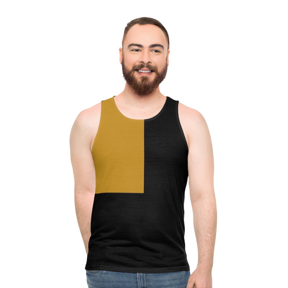 Unisex Billy The Kid Tank Top with Comic Art Design - men