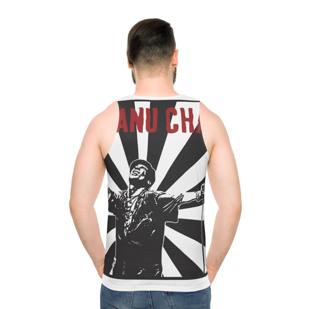 Manu Chao Unisex Music Tank Top - men back