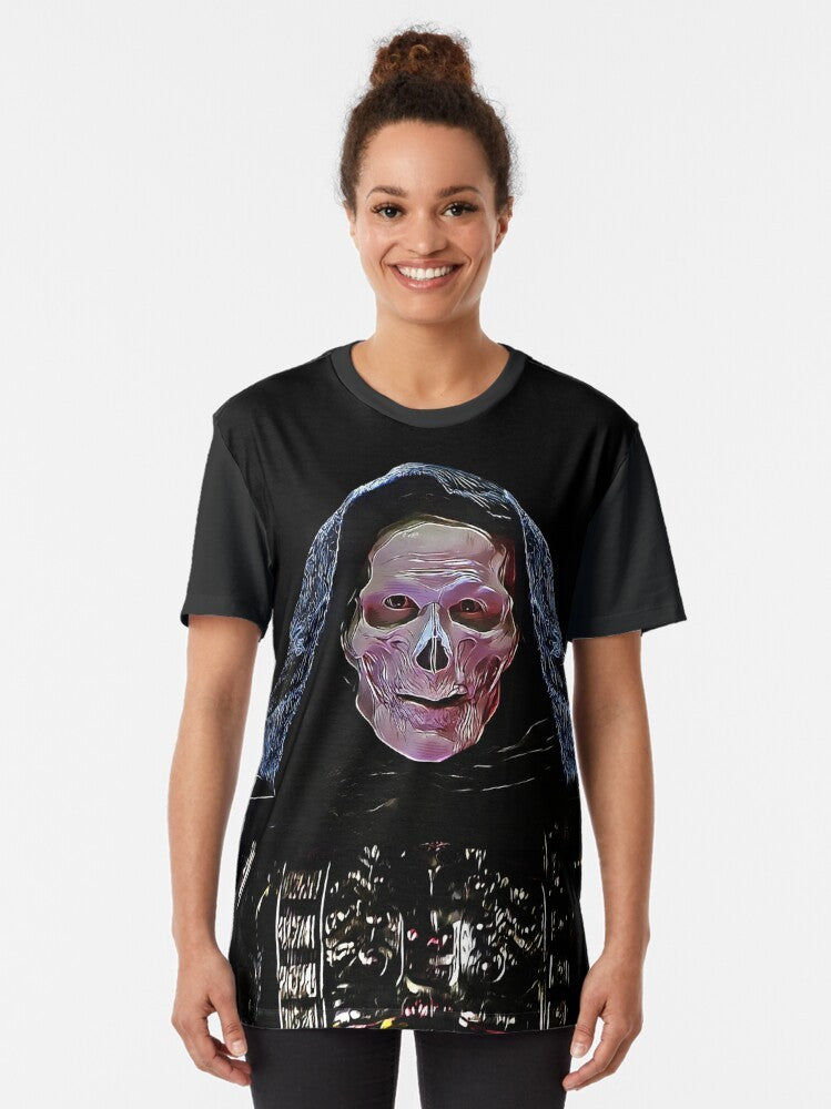 Skeletor graphic t-shirt from the Masters of the Universe 1980s movie - Women