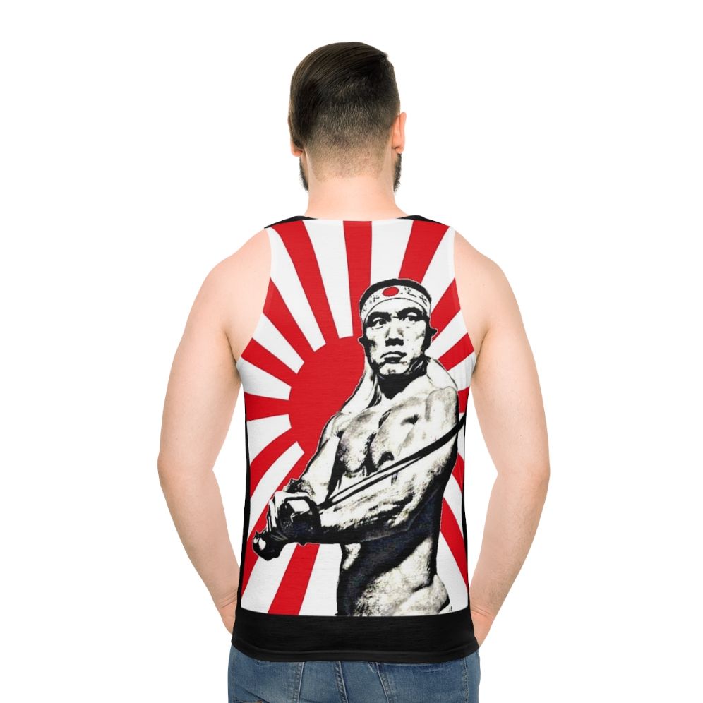 Yukio Mishima Unisex Tank Top - men back