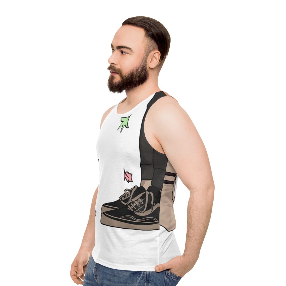 Heartstopper Nick and Charlie Unisex Tank Top - men side