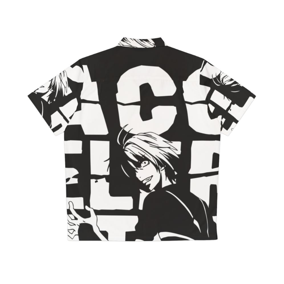 Accelerator-Inspired Hawaiian Shirt for Anime Fans - Back