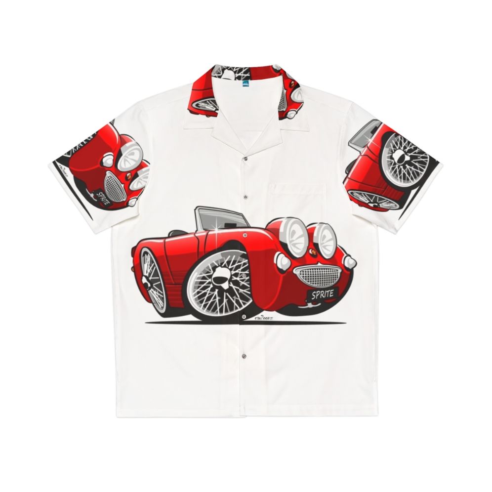 Retro Austin Healey Sprite Hawaiian Shirt