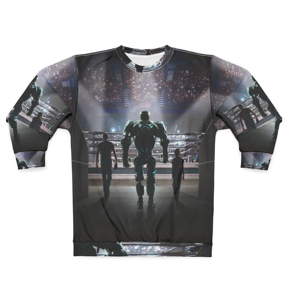 Real Steel Movie Graphic Print Sweatshirt