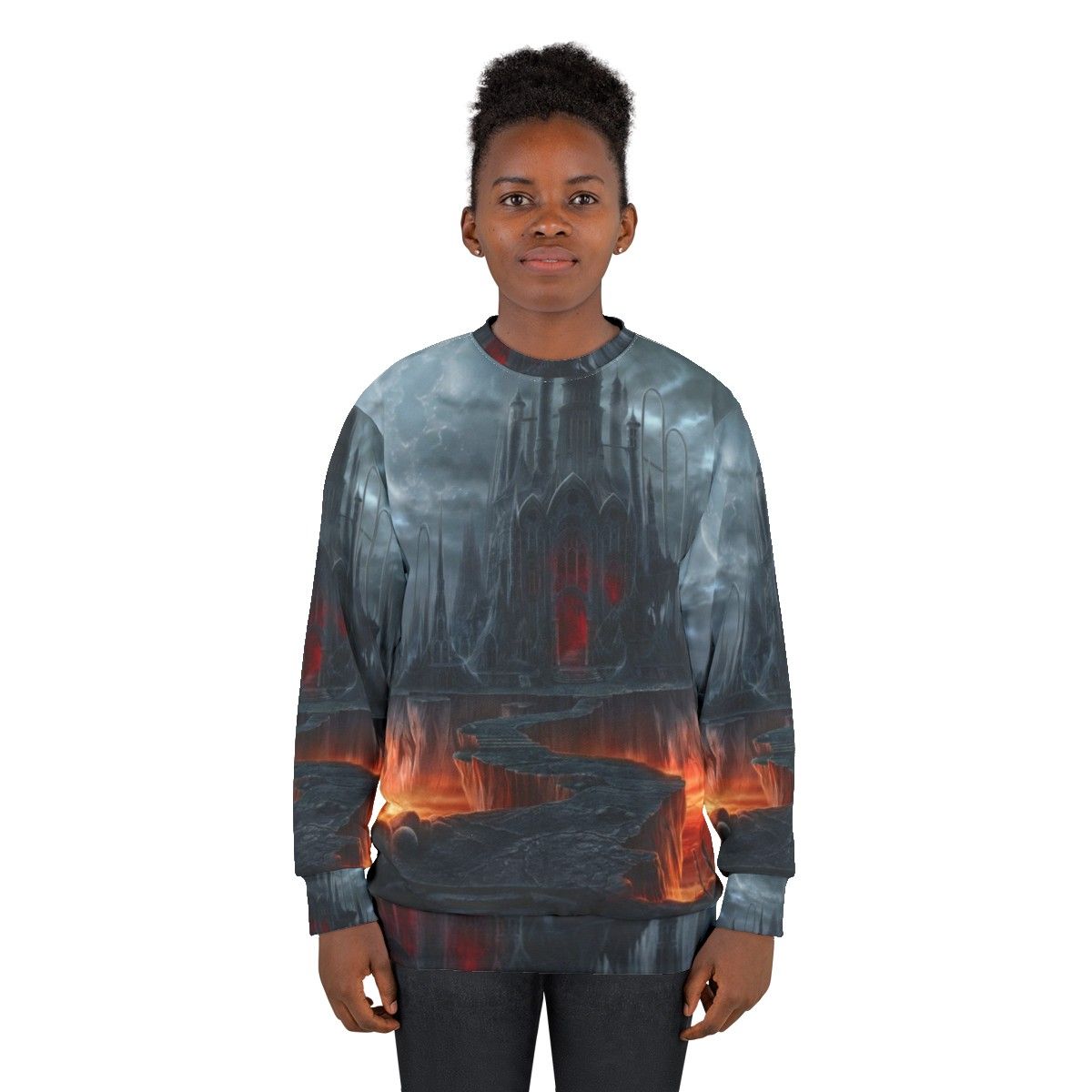 Dark castle gothic sweatshirt - women