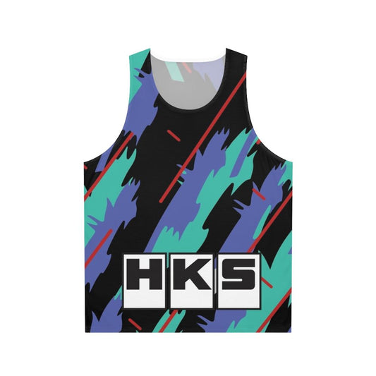 HKS Retro Pattern Unisex Tank Top