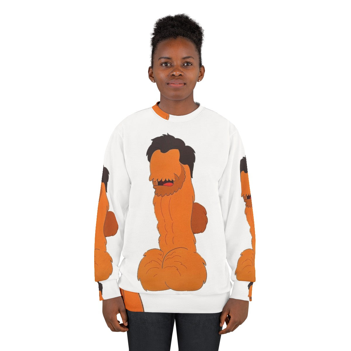 Big Mouth Hugh Jackman Parody Sweatshirt - women