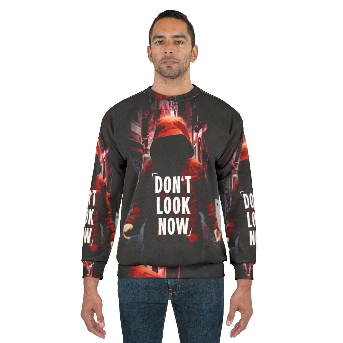 Don't Look Now Sweatshirt - Horror Movie Thriller Inspired by Nicolas Roeg Film - men