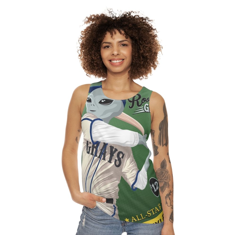 Unisex Sci-Fi "I Just Want to Be a Man" Tank Top - women