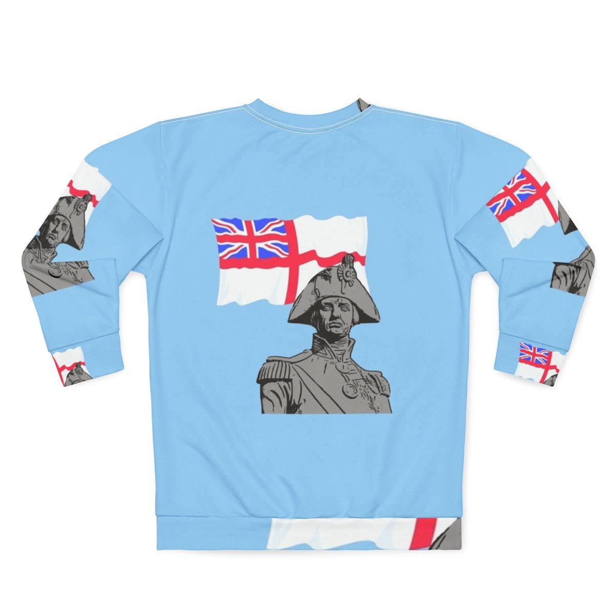 Horatio Nelson Royal Navy Sweatshirt - Back