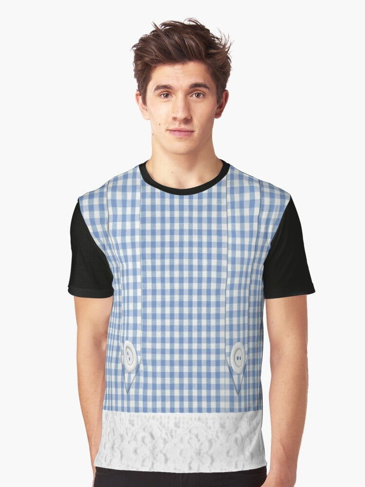 Wizard of Oz Dorothy Gingham Graphic T-Shirt - Men