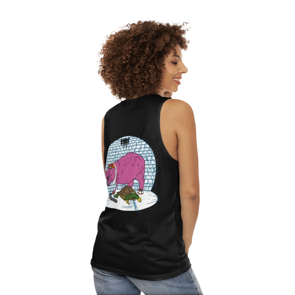 Sly Cooper Gaming Unisex Tank Top - women back