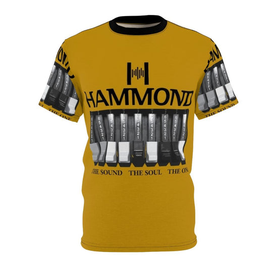 T-shirt featuring the iconic Hammond organ logo and graphics