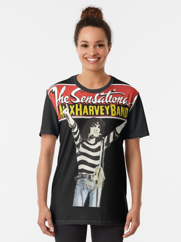 The Sensational Alex Harvey Band Classic Graphic T-Shirt - Women